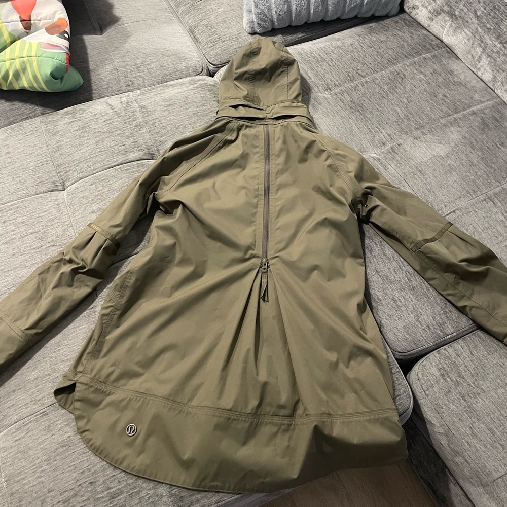 lululemon athletica Green rain jacket